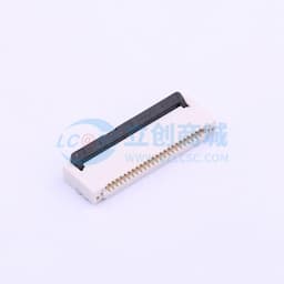 间距:0.5mm P数:24P 翻盖式 双侧触点/上下接缩略图