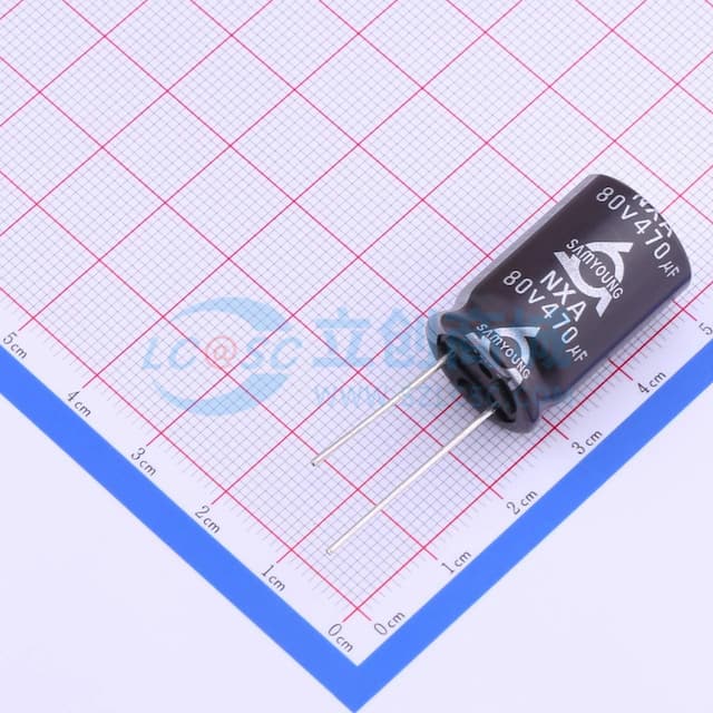 470uF ±20% 80V 【插件】实物图