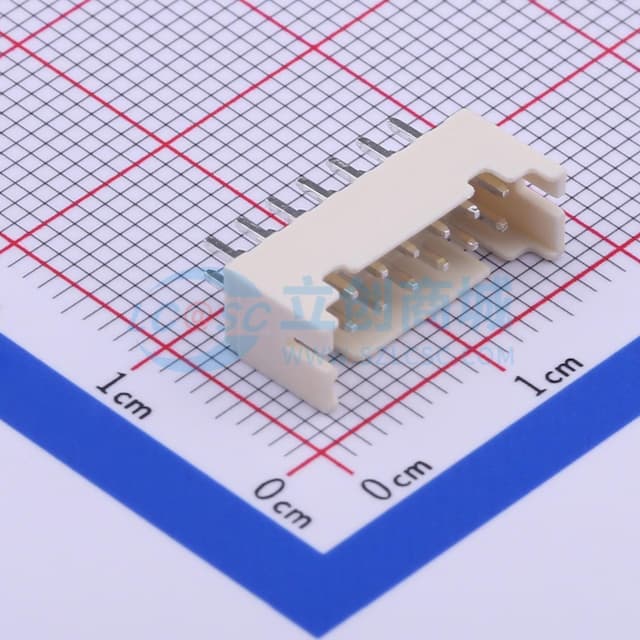 2x7P 间距:2mm 直插 系列:PHD 【插件】实物图