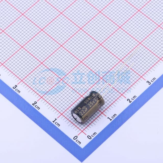 22uF ±20% 25V实物图
