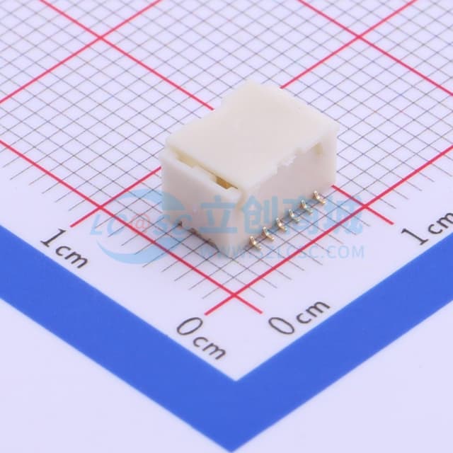 间距:1mm 2x6P实物图