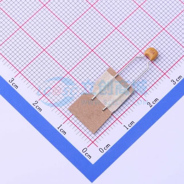 100nF ±10% 63V 【直插】实物图