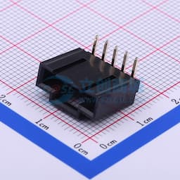 黑色 1x5P 间距:2.54mm 弯插【插件】缩略图