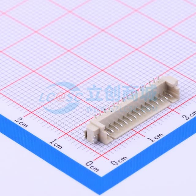 1x15P 间距:1.25mm 立贴实物图