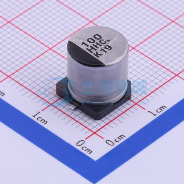 100uF ±20% 50V实物图