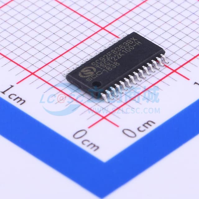 高速1T8051内核23路双模触控FlashMCU实物图