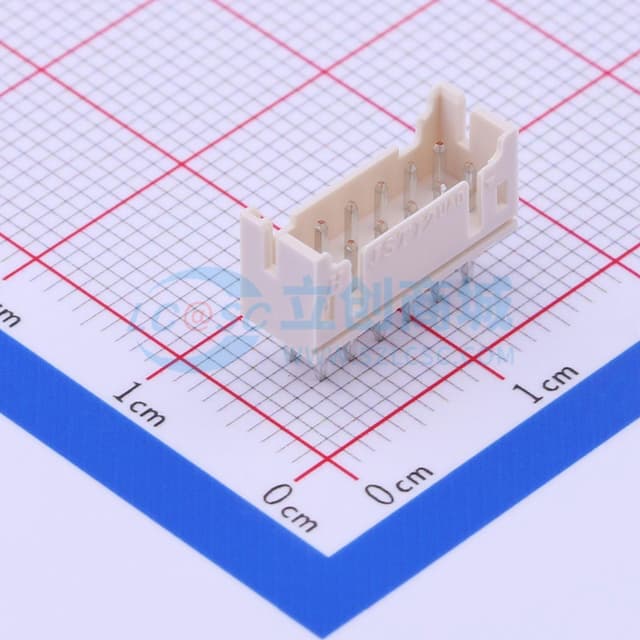 2x6P 间距:2mm 直插 系列:PHD 【插件】实物图