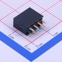 间距:2.54mm 2x4P 直插 【排针】缩略图