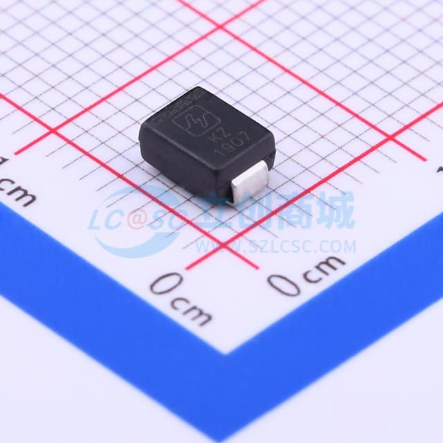 单向TVS 11V截止 峰值浪涌电流：33A@10/1000us实物图