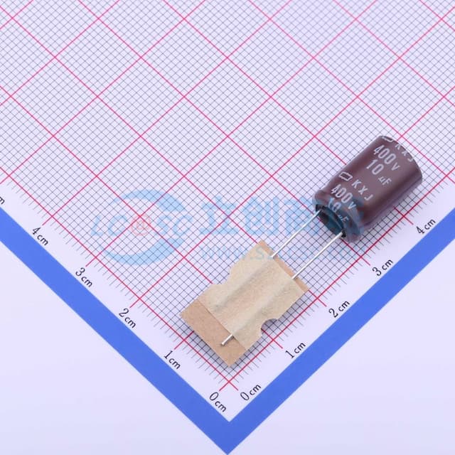 10uF ±20% 400V 【引线】实物图
