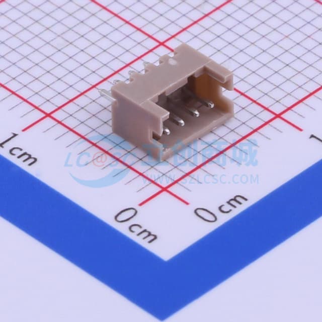 间距:1.25mm 1x4P【插件】实物图