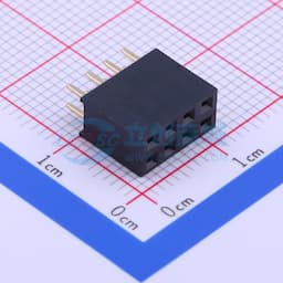 间距:2.54mm 2x4P 直插 【排针】缩略图