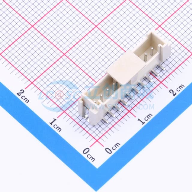 2.0-10P立贴带扣 加盖编带实物图