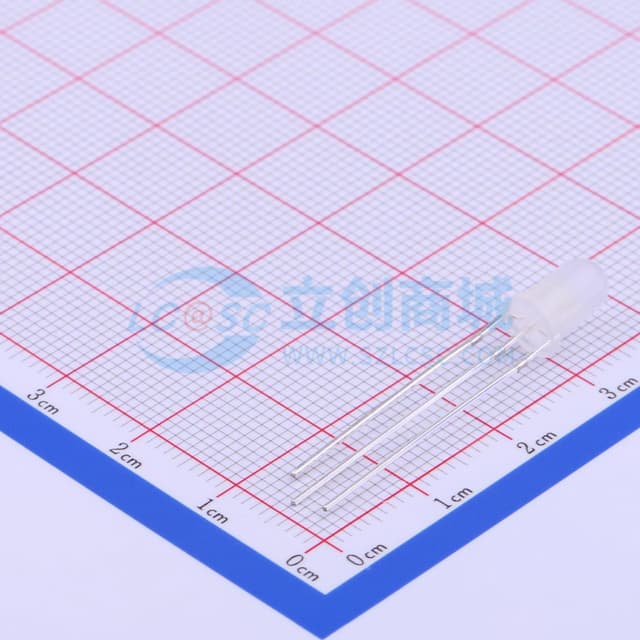 红灯,蓝灯 【发光】实物图