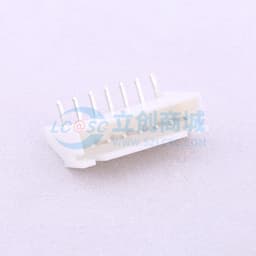 白色 1x7P 间距:2.5mm 弯插【插件】缩略图
