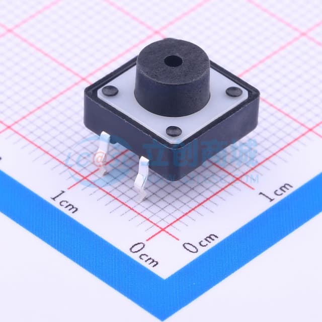 12*12*3.6mm 直插 轻触开关 【轻触】实物图