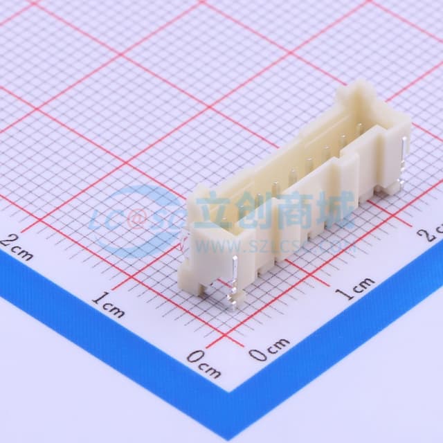 1x9P 间距:2mm 立贴 系列:PA实物图