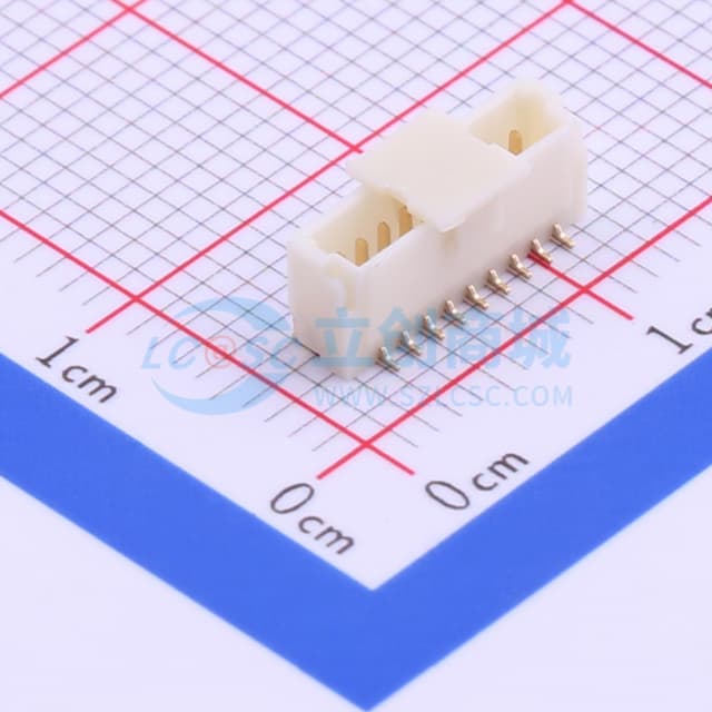 间距:1mm 1x9P实物图