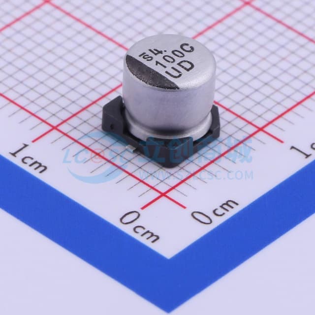 100uF ±20% 16V实物图