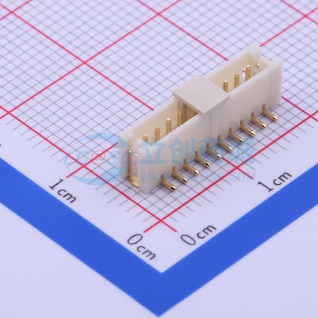 间距:1.5mm 1x10P实物图