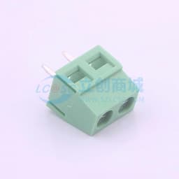 5mm 1x2P 排数:1 每排P数:2 直插 【螺钉】缩略图