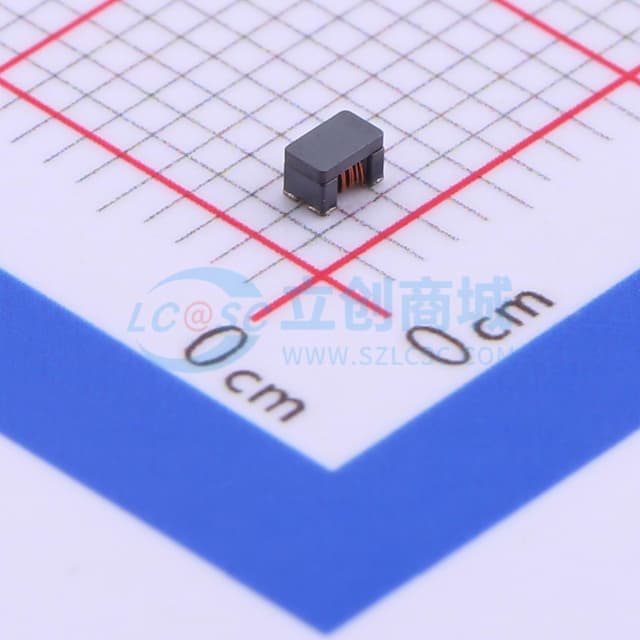 两路 贴片共模滤波器 阻抗67Ω@100MHz实物图
