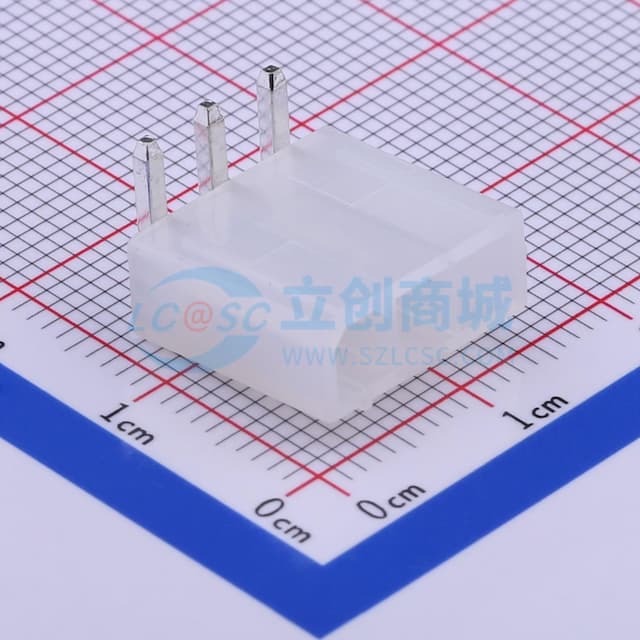 1x3P 间距:4.2mm 弯插 【插件】实物图