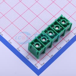 7.62mm 1x5P 每排P数:5 排数:1 直针 边脚 【插件】缩略图