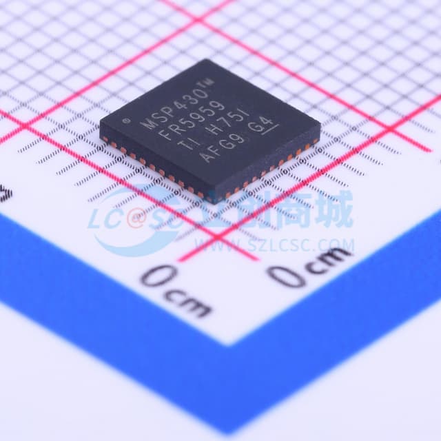 具有 64KB FRAM、2KB SRAM、AES、12 位 ADC、比较器、DMA、UART/SPI/I2C 和计时器的 16MHz MCU实物图