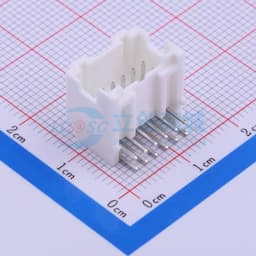 2x6P 间距:2mm 弯插 系列:PAD 【插件】缩略图