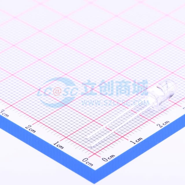塑料硅 PIN 光电二极管880nm 频谱范围400nm~1100nm 反向电压50V 【插件】实物图