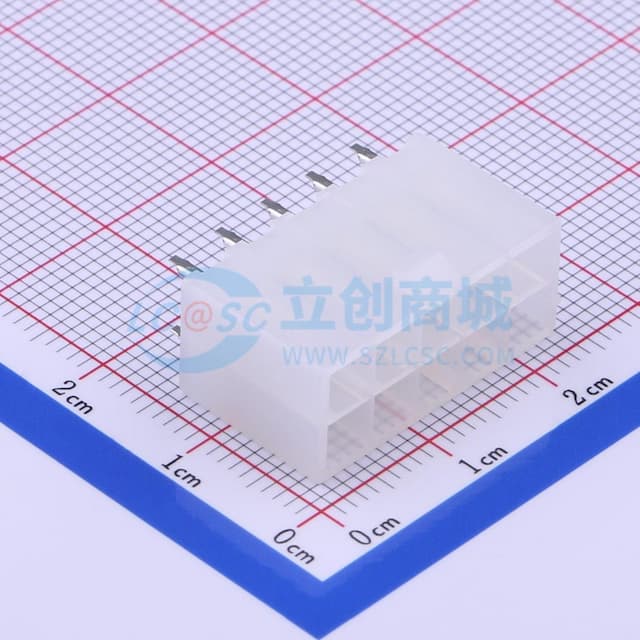 2x5P 间距:4.2mm 直插 【插件】实物图