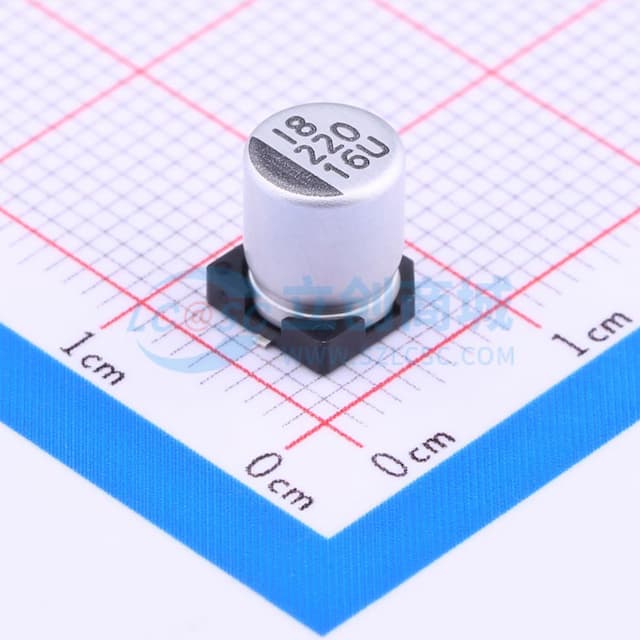 220uF ±20% 16V实物图