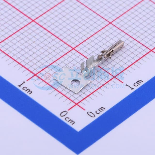 功率 插口 触点 金 20-24 AWG 压接实物图