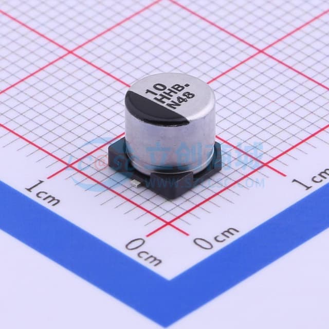 10uF ±20% 50V实物图