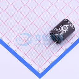 68uF ±20% 250V 【插件】缩略图