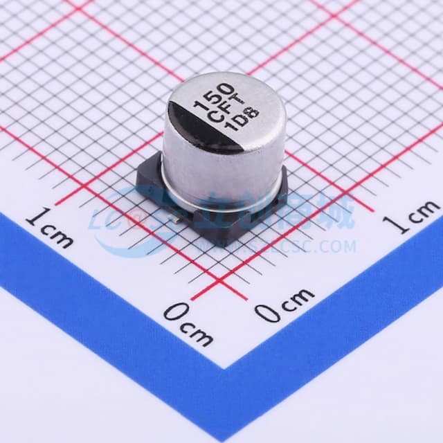 150uF ±20% 16V实物图