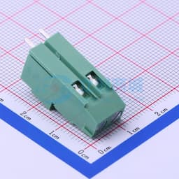 1x2P 5.08mm 直插 排数:1 每排P数:2 【螺钉】缩略图