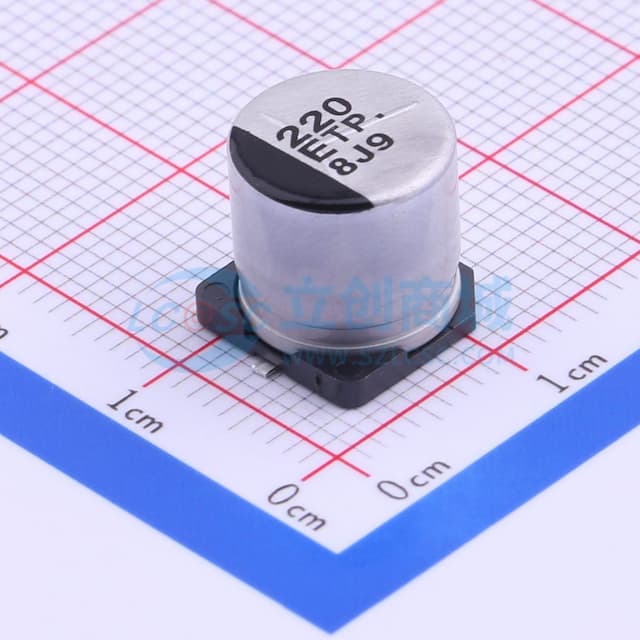 220uF ±20% 25V实物图
