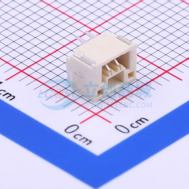 1x2P 间距:1.25mm 卧贴 系列:GH实物图