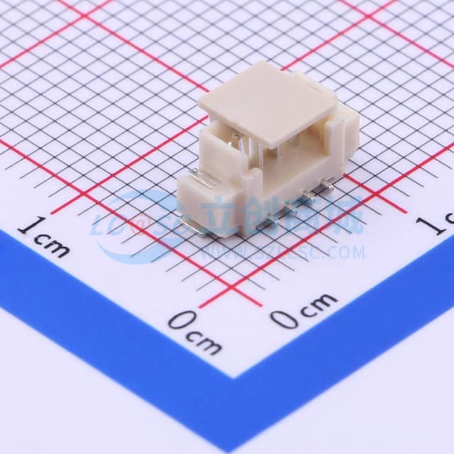 1x4P 间距:1.25mm 立贴实物图