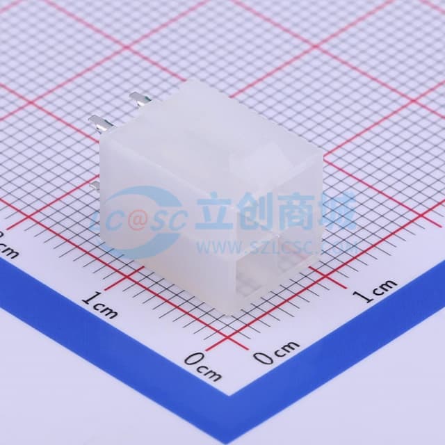 2x2P 间距:4.2mm 直插 【插件】实物图