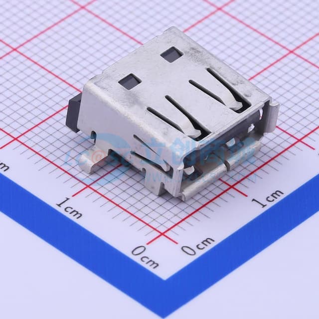 Type-A 母 卧贴实物图