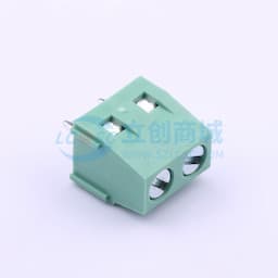 1x2P 5.08mm 直插 排数:1 每排P数:2 【螺钉】缩略图