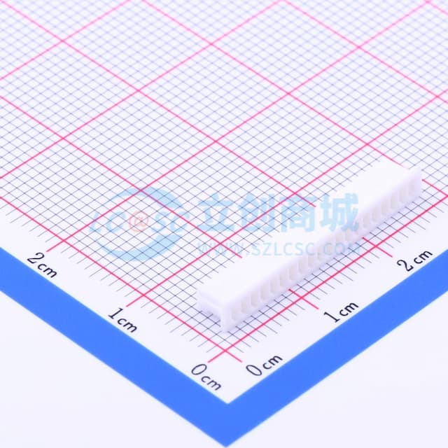 白色 1.25mm 1x20P实物图