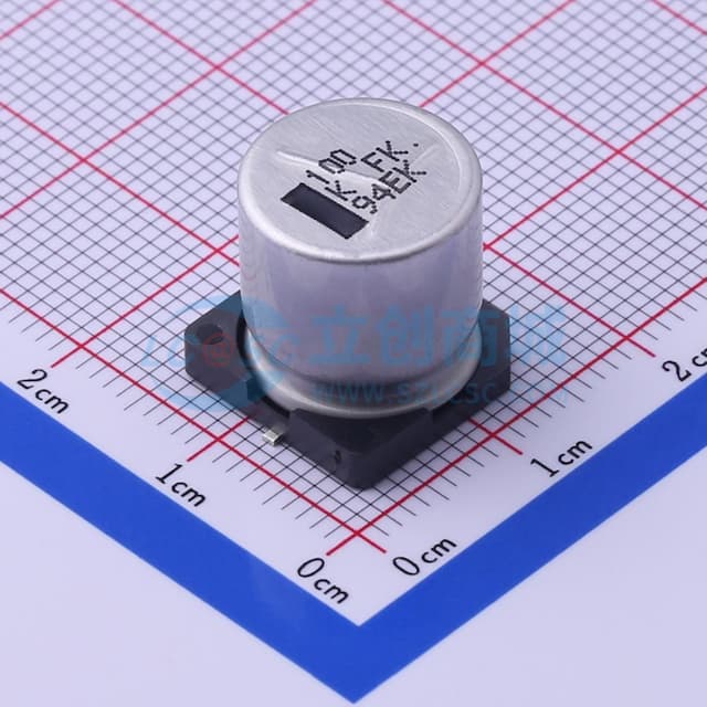 100uF ±20% 80V实物图