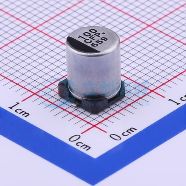 100uF ±20% 16V实物图