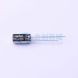 220uF ±20% 25V 【引线】缩略图