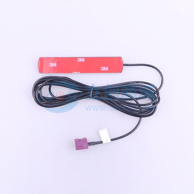 4G通讯外置天线RG174 L=3M FAKRA实物图