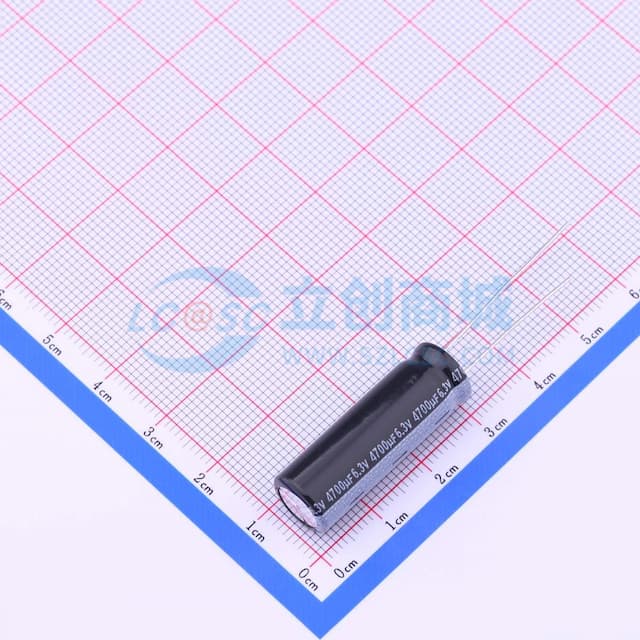 4700uF ±20% 6.3V 【引线】实物图